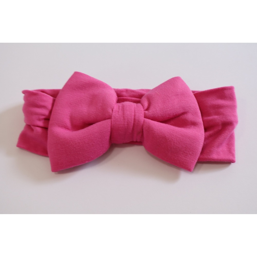 Little Sleepies Pink Knotted Headband NB-3T